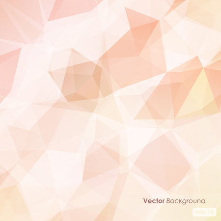 Light soft colors abstract polygonal background.のイラスト素材
