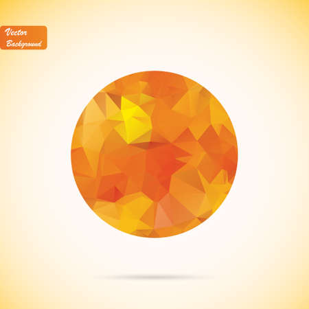 Abstract polygonal vector backgroundのイラスト素材