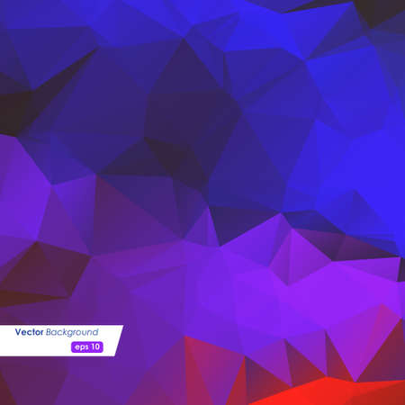 Abstract colorful polygonal background. Vector illustration eps10のイラスト素材