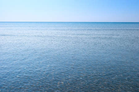 Beautiful sea landscapes on Zakynthos Island in Greeceの写真素材