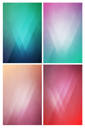 Eye-Catching flat background with Gradient Effectのイラスト素材