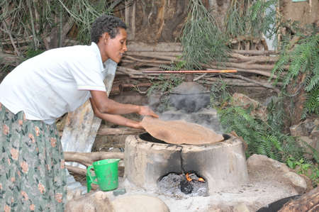 Ethiopian womanのeditorial素材