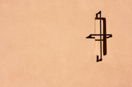 Abstract of New Home Construction Facade.