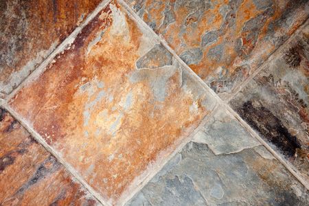 Richly Colored Decorative Stone Floor or Wall Tiles.の写真素材