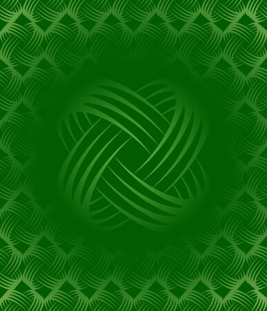 Green Tileable Wallpaper Background Pattern.のイラスト素材