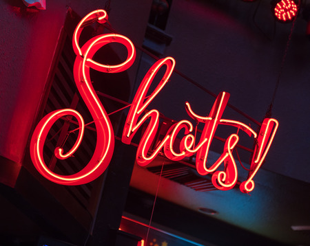 Bright Shots Neon Signの写真素材