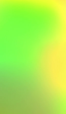 Gradient of yellow green orange teal colors. Blurred background