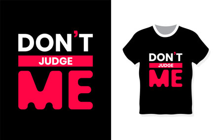 Simple, modern and minimalist typography t-shirt designのイラスト素材
