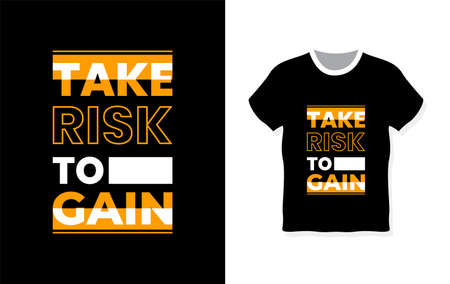 Simple, modern and minimalist typography t-shirt designのイラスト素材