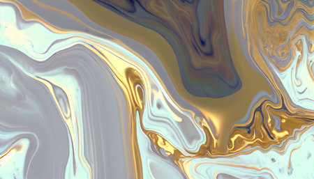 Marble abstract pattern for background. Marbling artwork texture. Agate ripple pattern. Gold powder.の素材