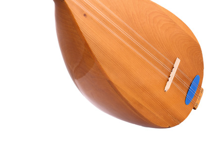 Anatolia Ethnic Music on White Backgroundの写真素材