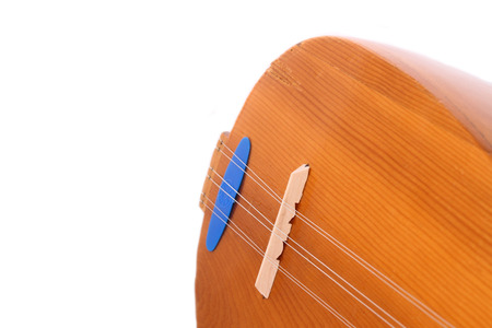 Anatolia Ethnic Music on White Backgroundの写真素材