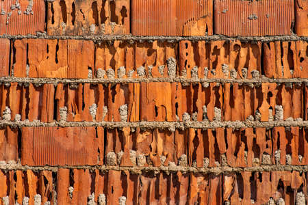 The broken brick in Turkey.の写真素材