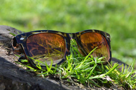 Sunglasses in retro styleの写真素材