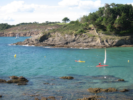 Kerfany close to the beach - Finistereの写真素材