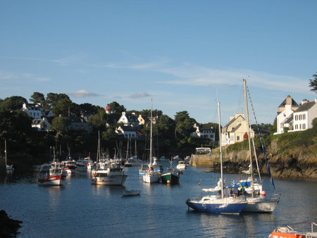 Doelan seaport - Finistereのeditorial素材