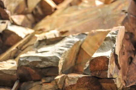 Oregon coastal rock formation abstractの写真素材