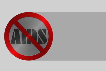 The fight against the AIDS virusの写真素材