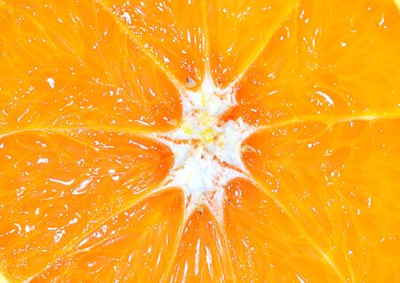The texture is juicy orange.の写真素材