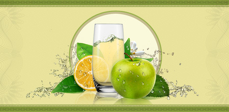 Label for juice.の写真素材
