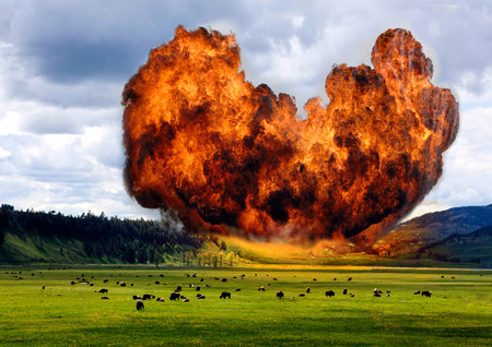 Supervolcano.の写真素材