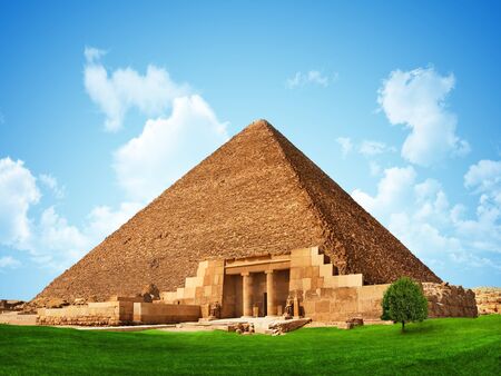 Pyramid in Egypt.の写真素材