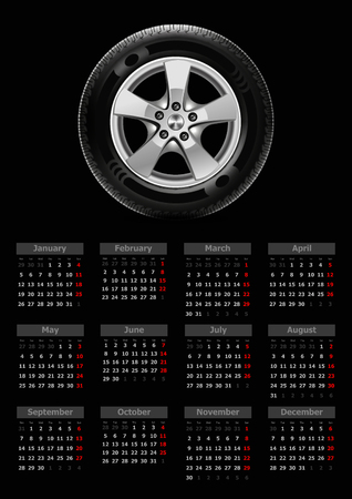 Calendar for 2015.の写真素材