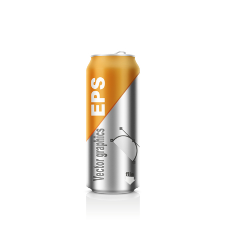 Eps, fopmats, aluminium can.の写真素材