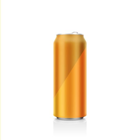 Gold can.の写真素材