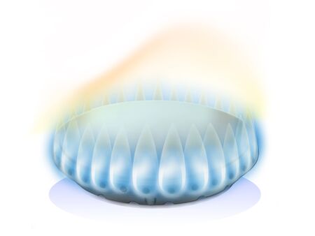 Natural gas.の写真素材
