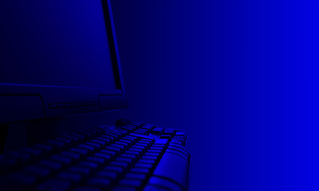 Computer.の写真素材