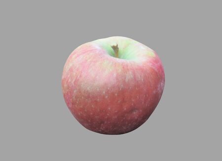Winter grade of apple on a white background.の写真素材