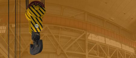 Industrial construction of hangars and industrial premises.の写真素材
