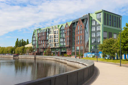 Holiday Inn - Kaliningrad is located in Kaliningrad, Russia. Photographed in June 2020.のeditorial素材