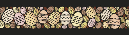 beautiful band or ribbon for Easter decorationの写真素材