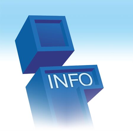 abstract info button or sign as support templateの写真素材