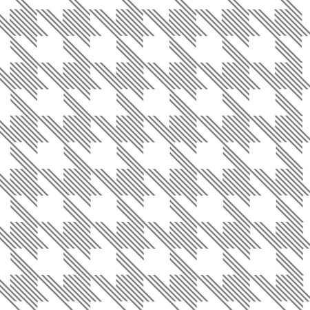Seamless pattern with black diagonal stripes on white background. Vector illustration.の写真素材