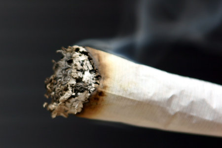 Smoking Cigaretteの写真素材