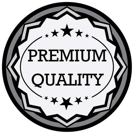 premium quality label , Vectorのイラスト素材
