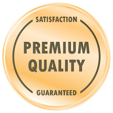 premium quality gold label,Vectorのイラスト素材