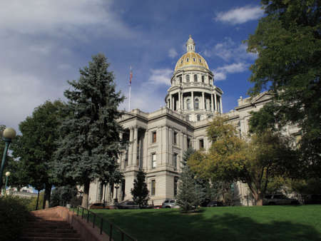 Colorado State Capitol Building in Denverの写真素材