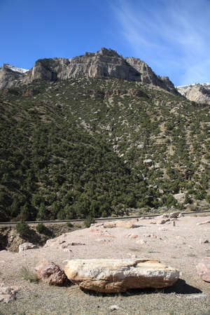 Mountain Peaks - Wyomingの写真素材