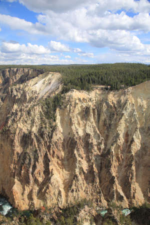 Grand Canyon of Yellowstoneの写真素材