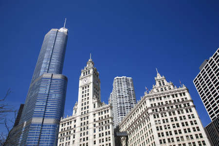 Chicago Skylineの写真素材