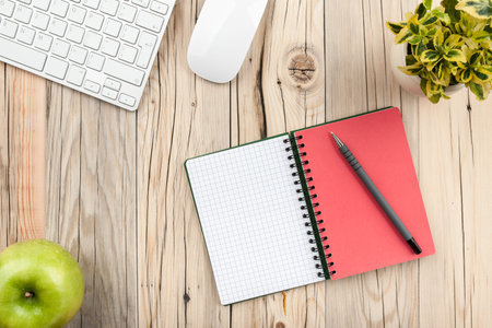 Office desktopの写真素材