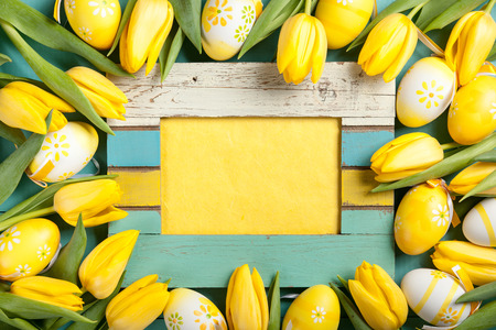 Easter cardの写真素材