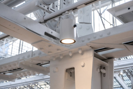 Industrial lighting systemの写真素材