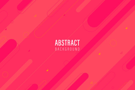 red vector abstract geometric background. premium vectorのイラスト素材