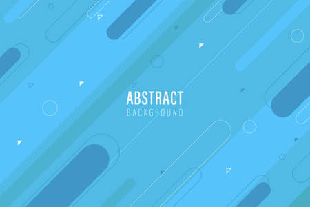 blue vector abstract geometric background. premium vectorのイラスト素材