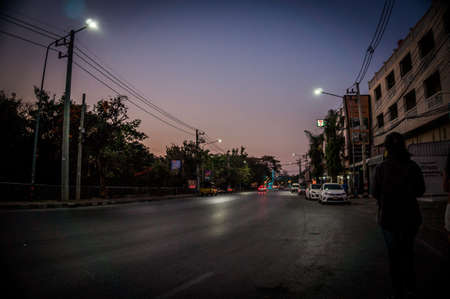 Scenery in Chiang Mai, Thailandのeditorial素材